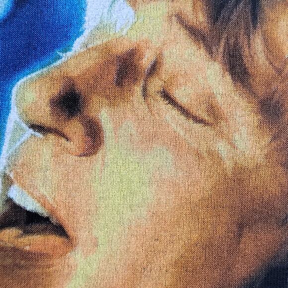 Rod-Stewart Rockin-in-the-Round Concert Shirt Medium 19x24 Black - Picture 4 of 10